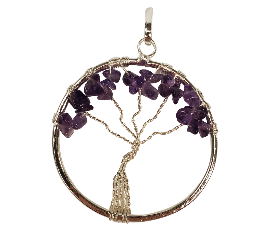 Gemstone Tree of Life Pendant -Variants