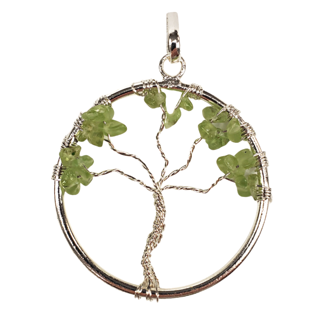 Gemstone Tree of Life Pendant -Variants