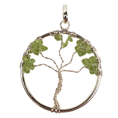 Gemstone Tree of Life Pendant -Variants