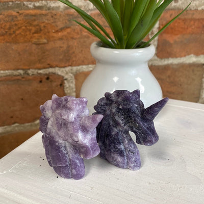 Gemstone Unicorn Figurines -Variety