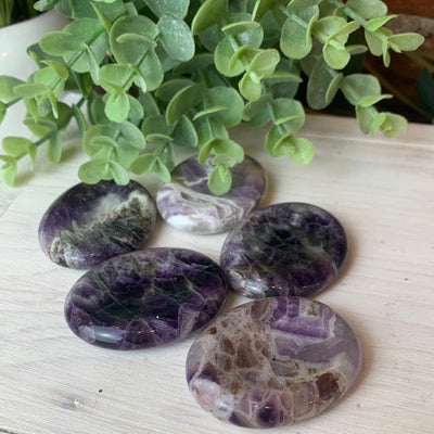 Gemstone Worry Stone 2"-Assorted
