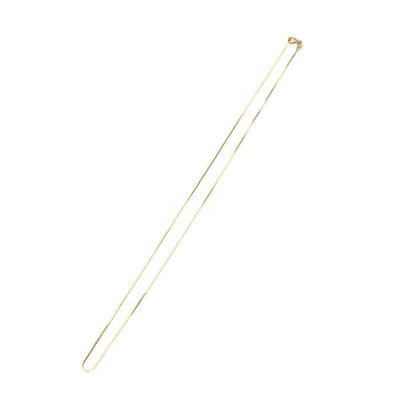 gold Vermeil 18-inch Box Chain 22k gold