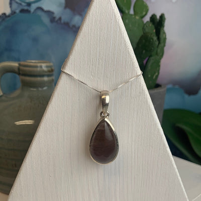 golden Rutilated Quartz sterling silver Pendant