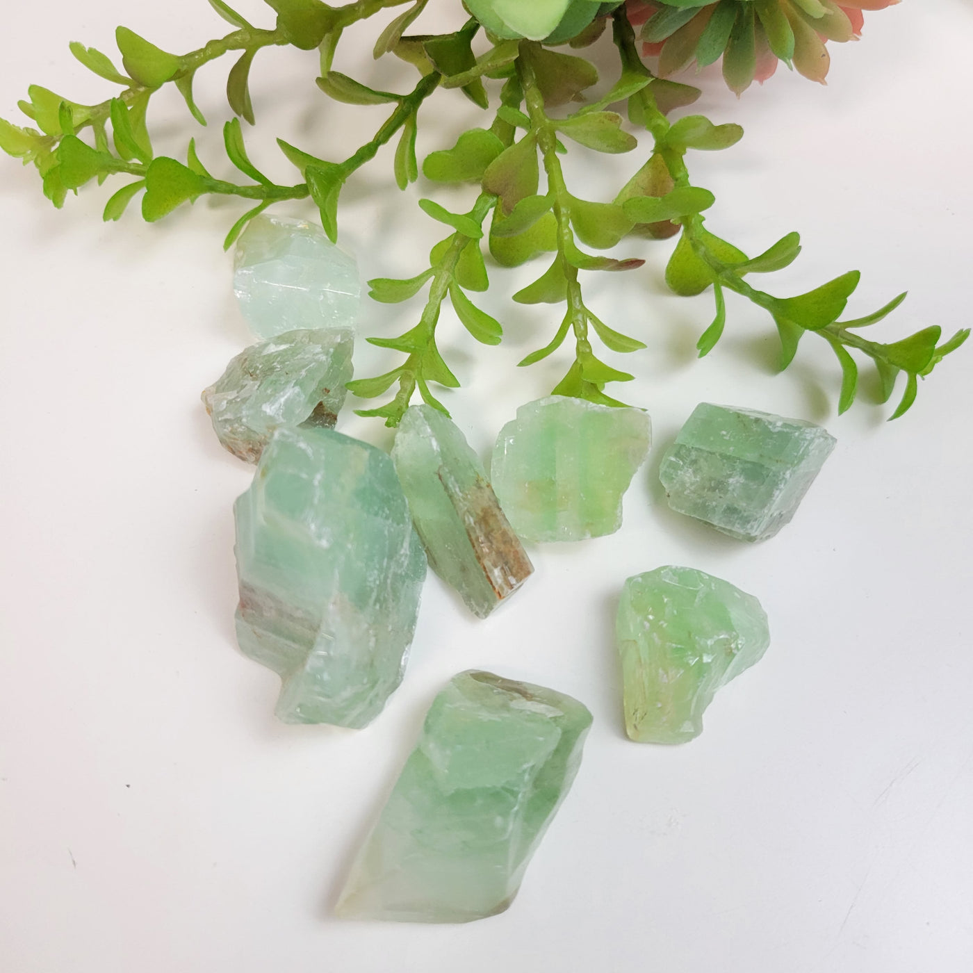 Green Apple Rough Calcite *Sold Individually*