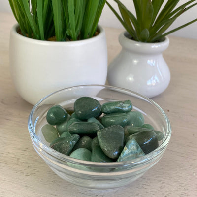 Green Aventurine Tumbled-1" *Sold Individually*