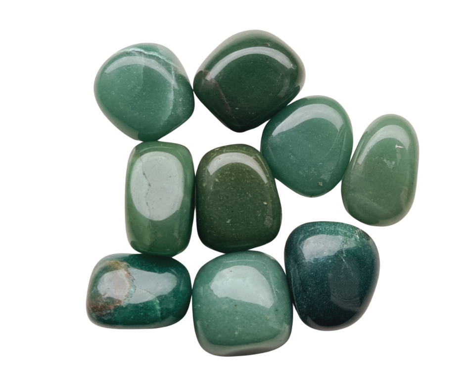 Green Aventurine Tumbled-1" *Sold Individually*