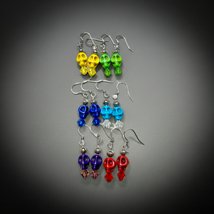 Halloween Theme Earrings - Artisan Made