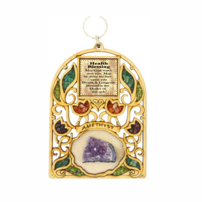 Health Blessing Wall Hanging – Handmade