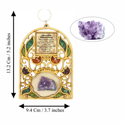 Health Blessing Wall Hanging – Handmade