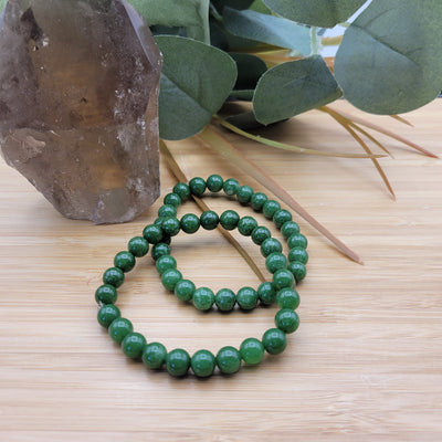Jade 8mm Stretch Bracelet