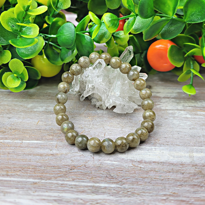 Labradorite 8mm Stretch Bracelet