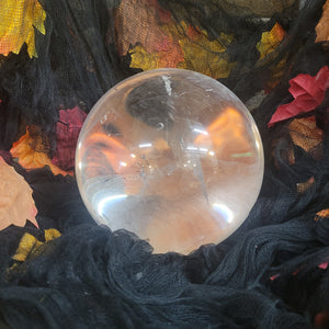 Large Clear Quartz Sphere