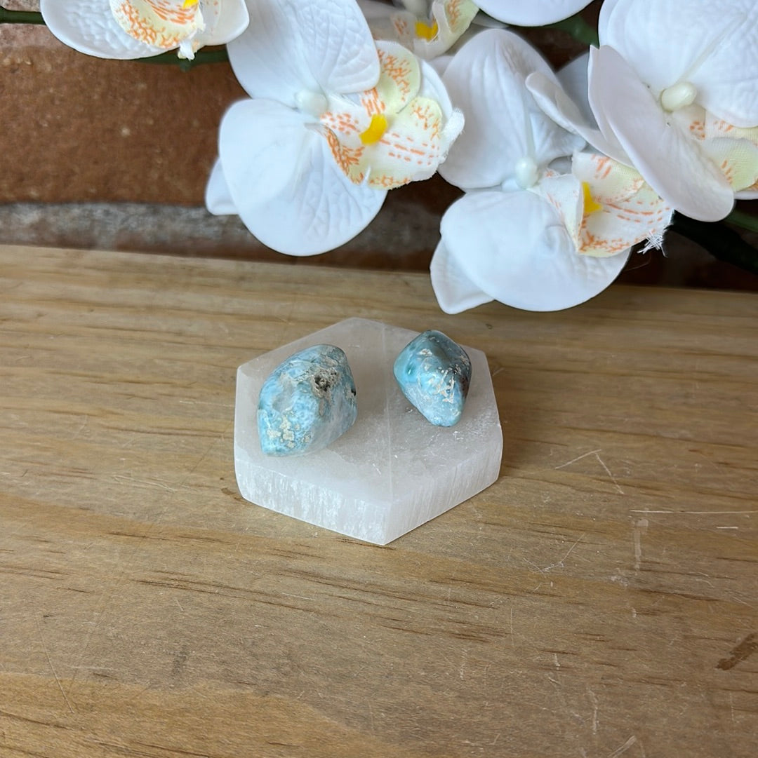 Larimar Tumbled 1" *Sold Individually*