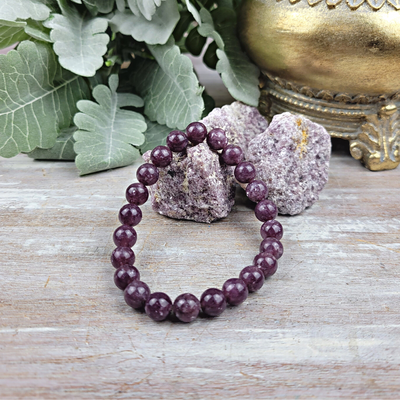 Lepidolite 8mm Stretch Bracelet