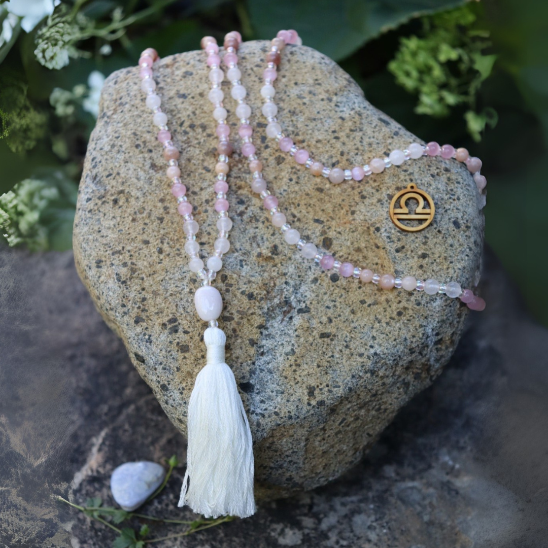Libra Zodiac Mala - Artisan Made