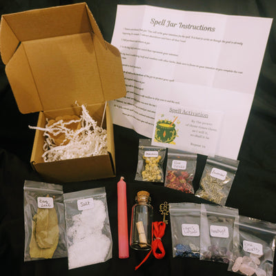Love/Self Love Spell Jar Kit- Artisan Made