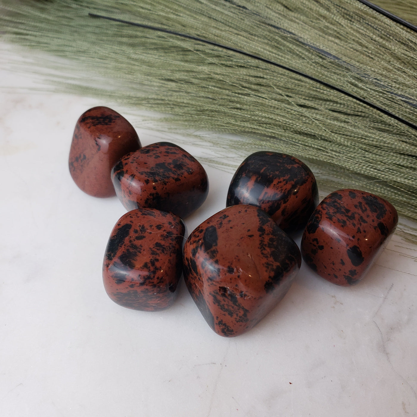 Mahogany Obsidian Tumbled .75" x 1" *Sold Individually*