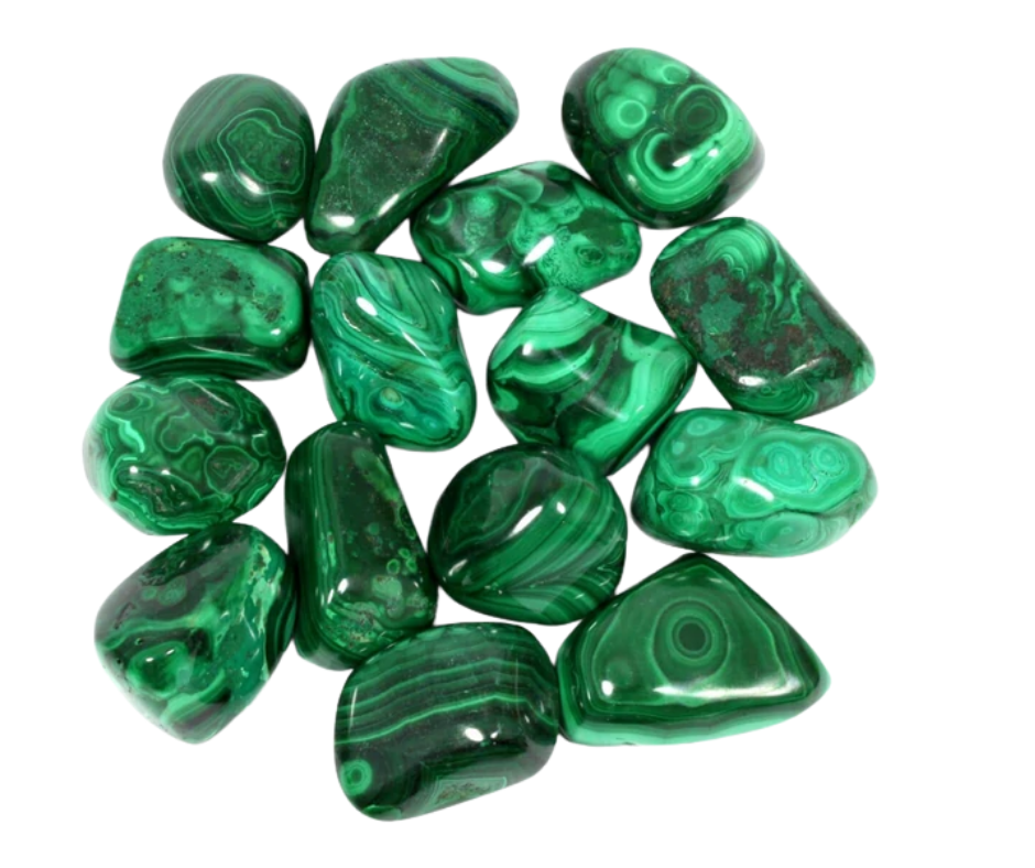 Malachite Tumbled 1-inch *Sold Individually*