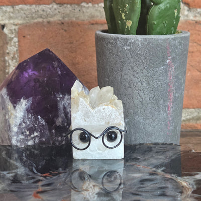 Mini Druzy Crystal Cuties w/Glasses -Variants