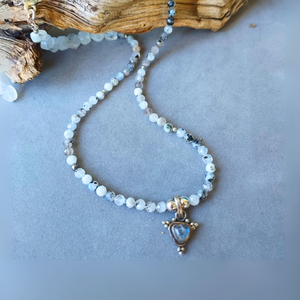 "Moon Magic" Moonstone Necklace - Artisan Made