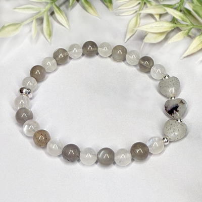 Moonstone Love Bracelet - Artisan Made