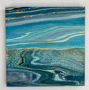 Mystic Water #3-Painting - Artisan Made