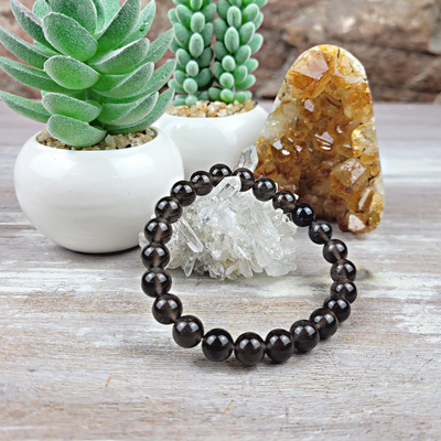 Obsidian 8mm Stretch Bracelet