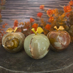 Onyx Decorative Apple 2" or 3"