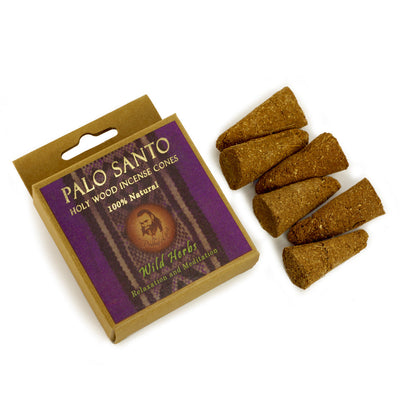 Palo Santo Incense Cones - Artisan Made