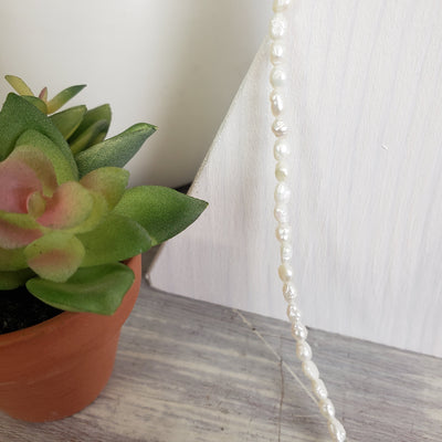 Pearl Bead Necklace 16 inch