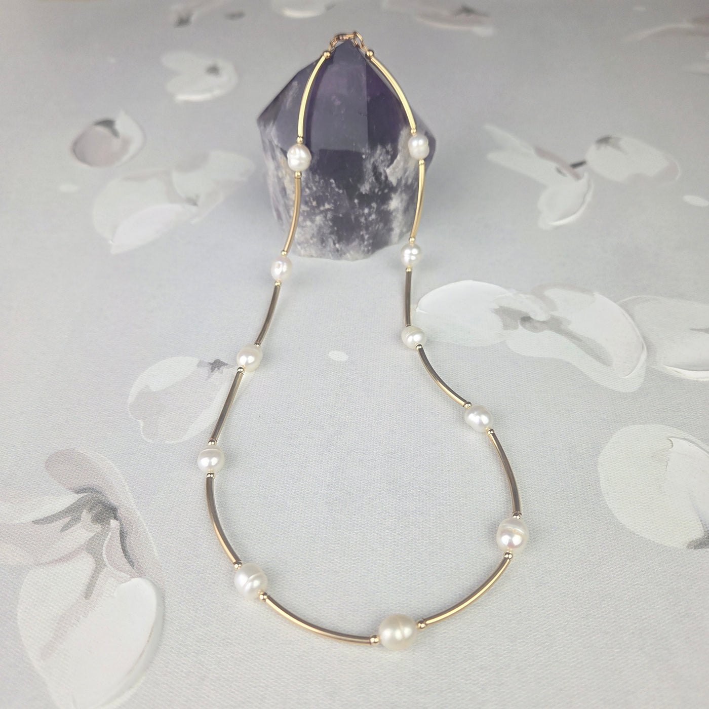 Pearl Radiance Necklace- Artisan Made