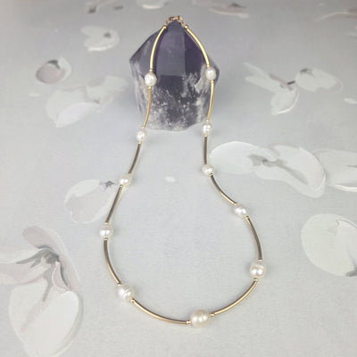 Pearl Radiance Necklace- Artisan Made