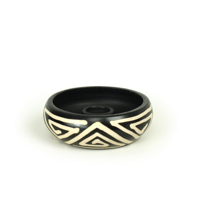 Peruvian Ceramic Holder for Palo Santo Stick - Artisan Made