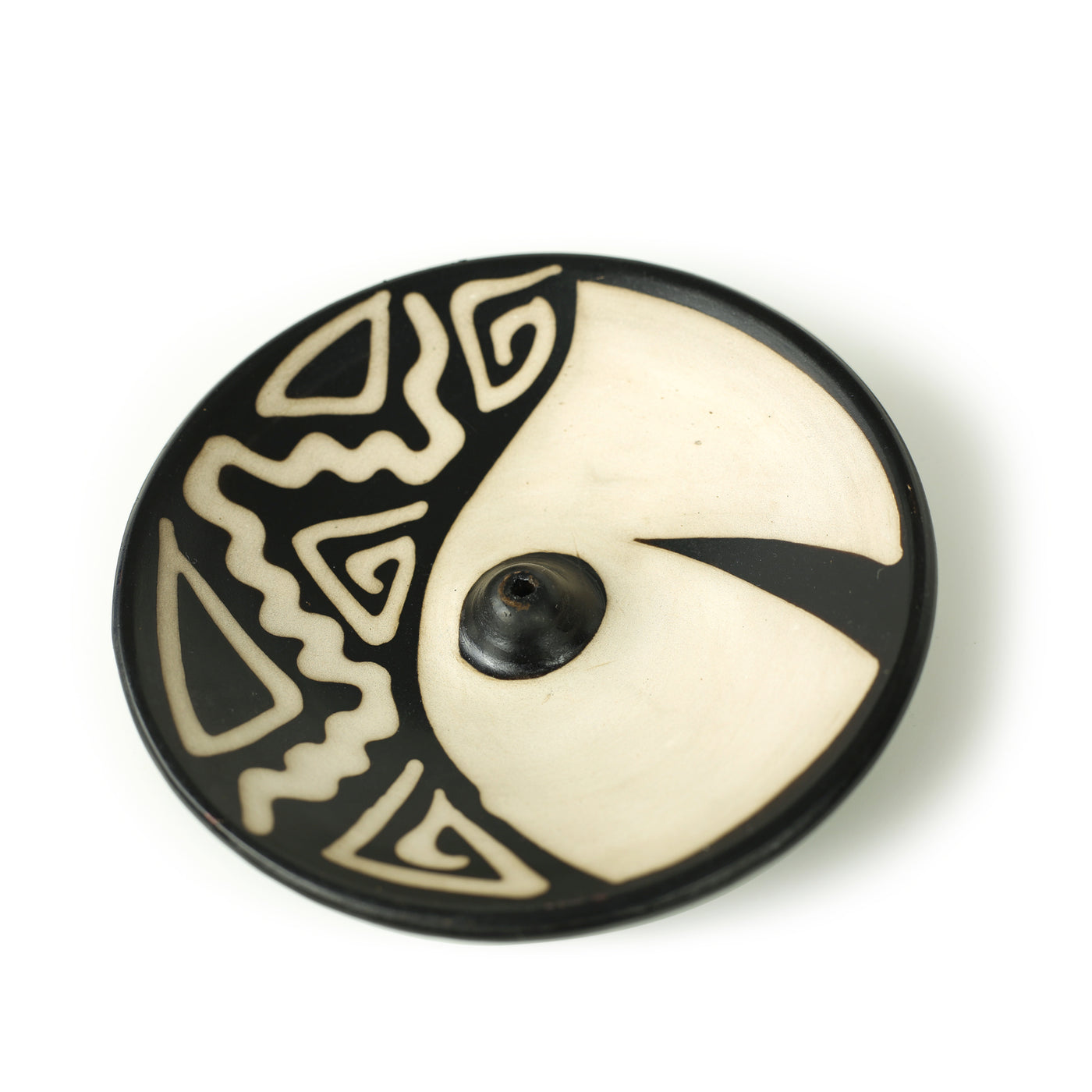 Peruvian Ceramic Incense Burner for Stick Incense - Artisan Made