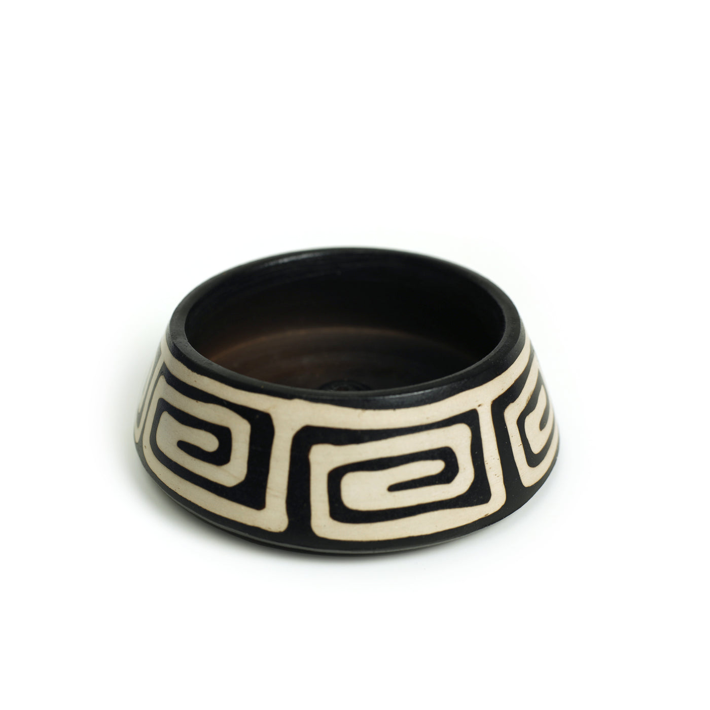 Peruvian Ceramic Incense Burner for Stick and Cone Incense - Artisan Made