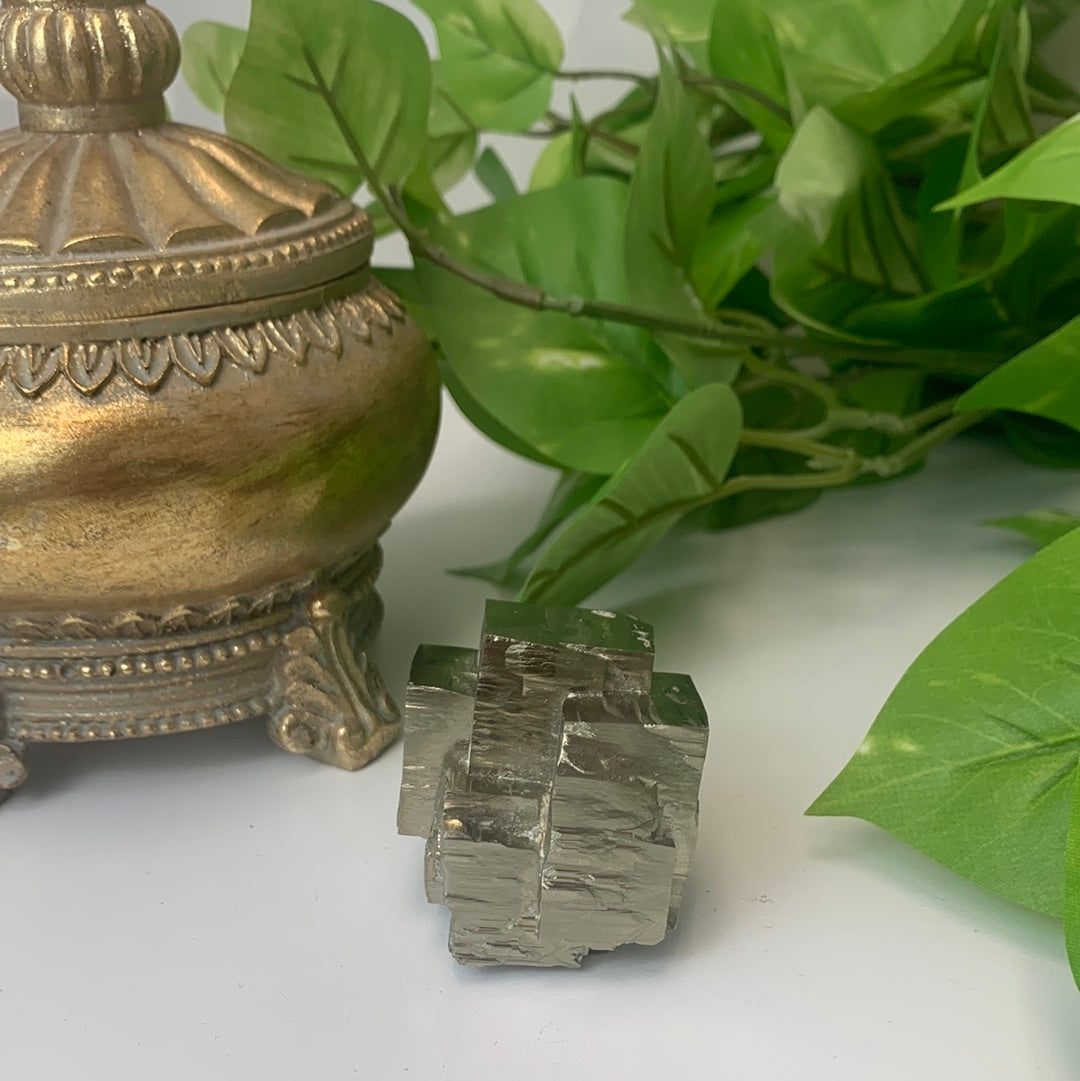 Peruvian Pyrite Cube Cluster 4cm