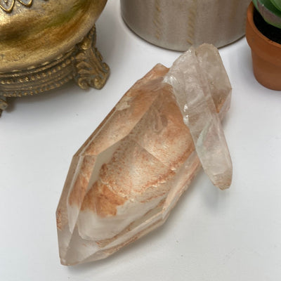 Phantom Quartz Point with Inclusion (5” x 2”)