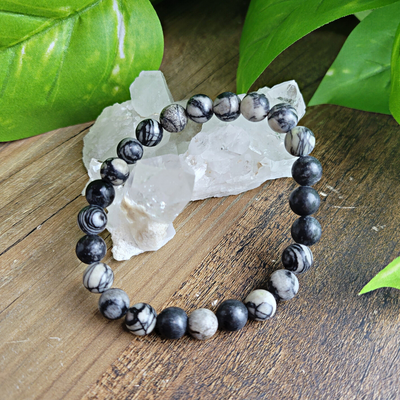 Picasso Jasper 8mm Stretch Bracelet