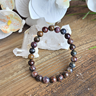 Pietersite 8mm Stretch Bracelet
