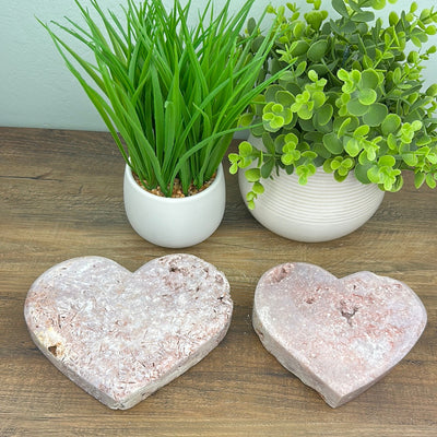 Pink Amethyst Shapes - Star, Moon, Butterfly, Leaf, approximately 6-8"