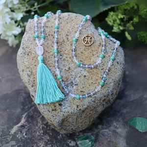 Pisces Zodiac Mala - Artisan Made