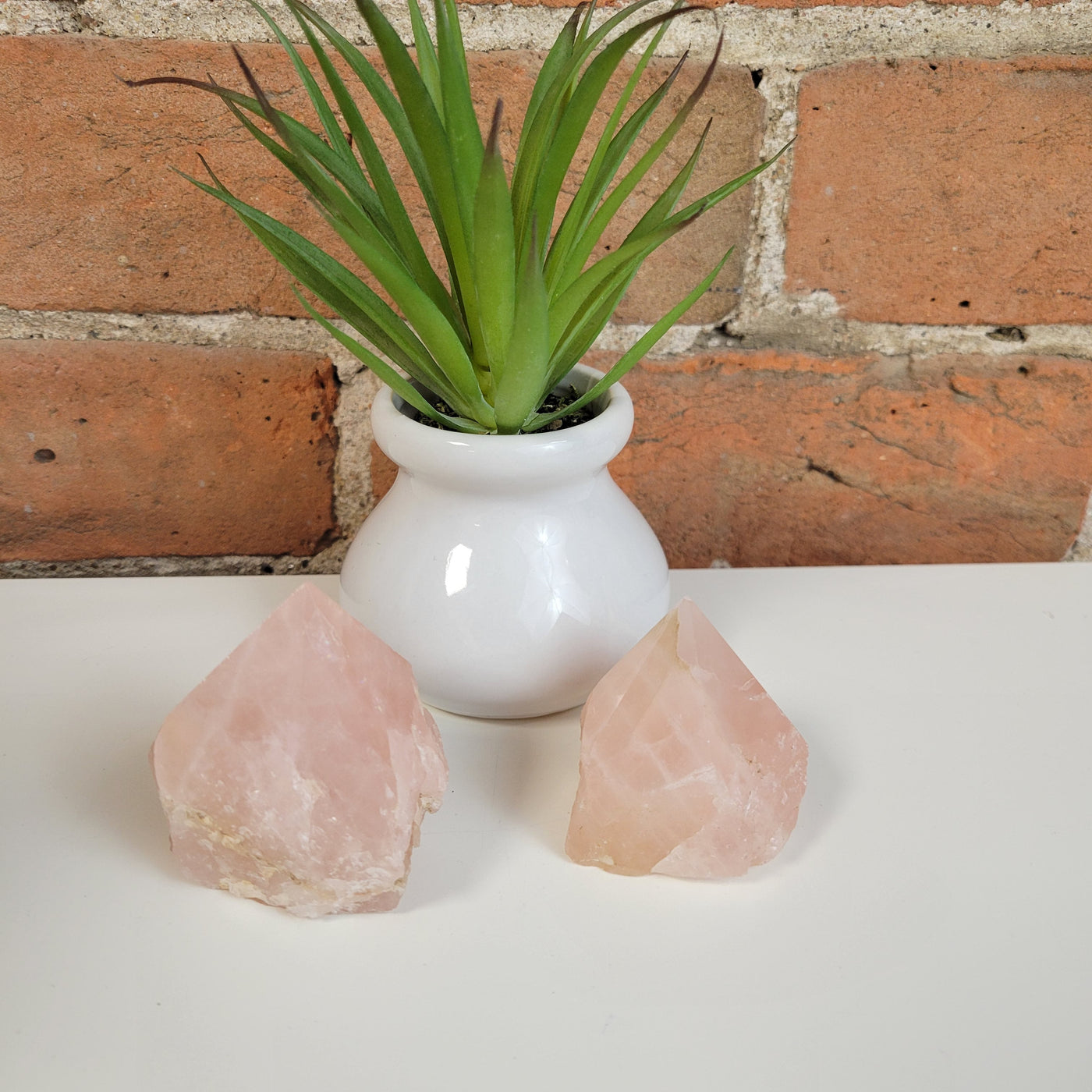 Polished Gemstone Points 2-3" Sodalite and Rose Quartz