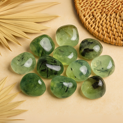 Prehnite Tumbled .~1 Inch *Sold Individually*
