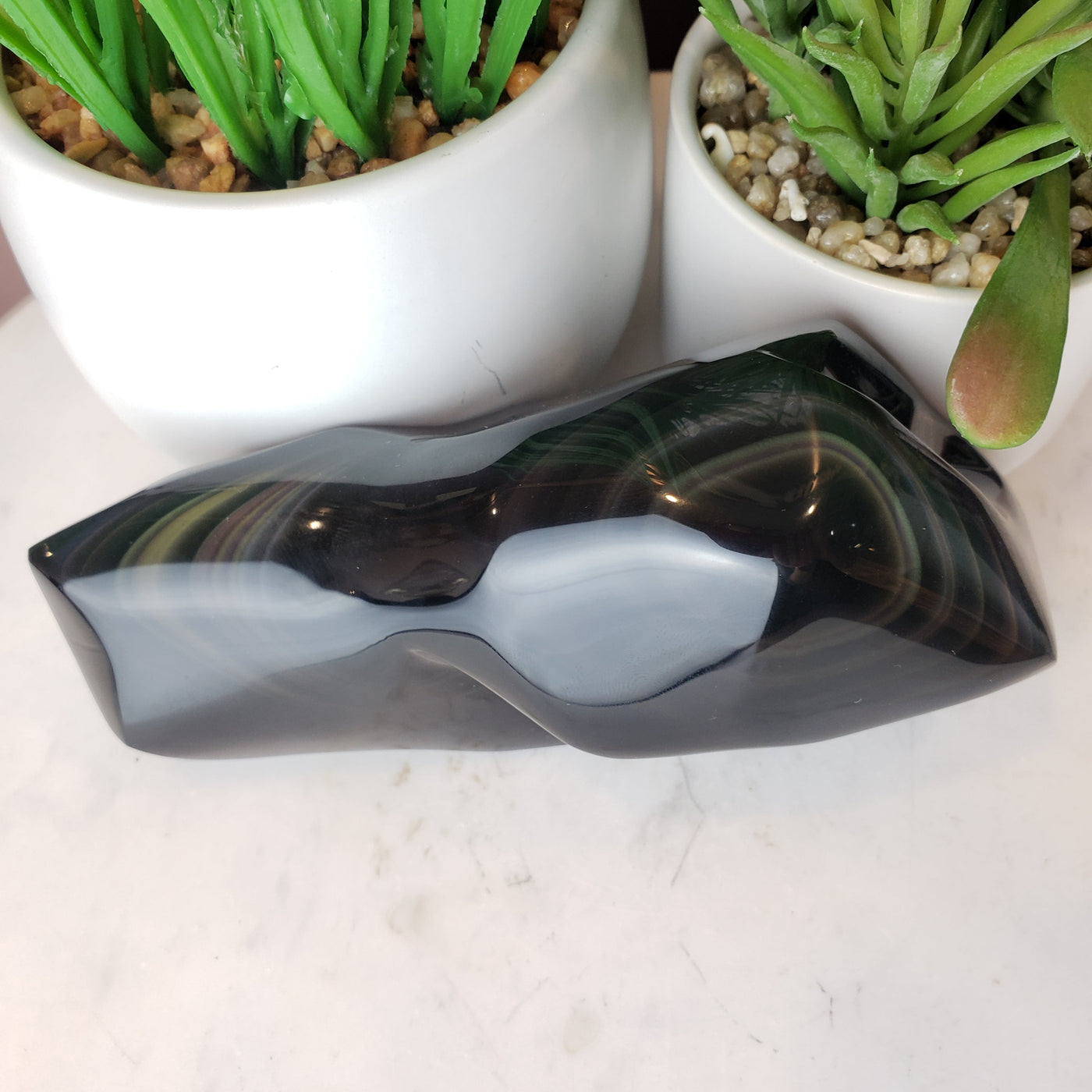 Rainbow Obsidian Polished Specimen