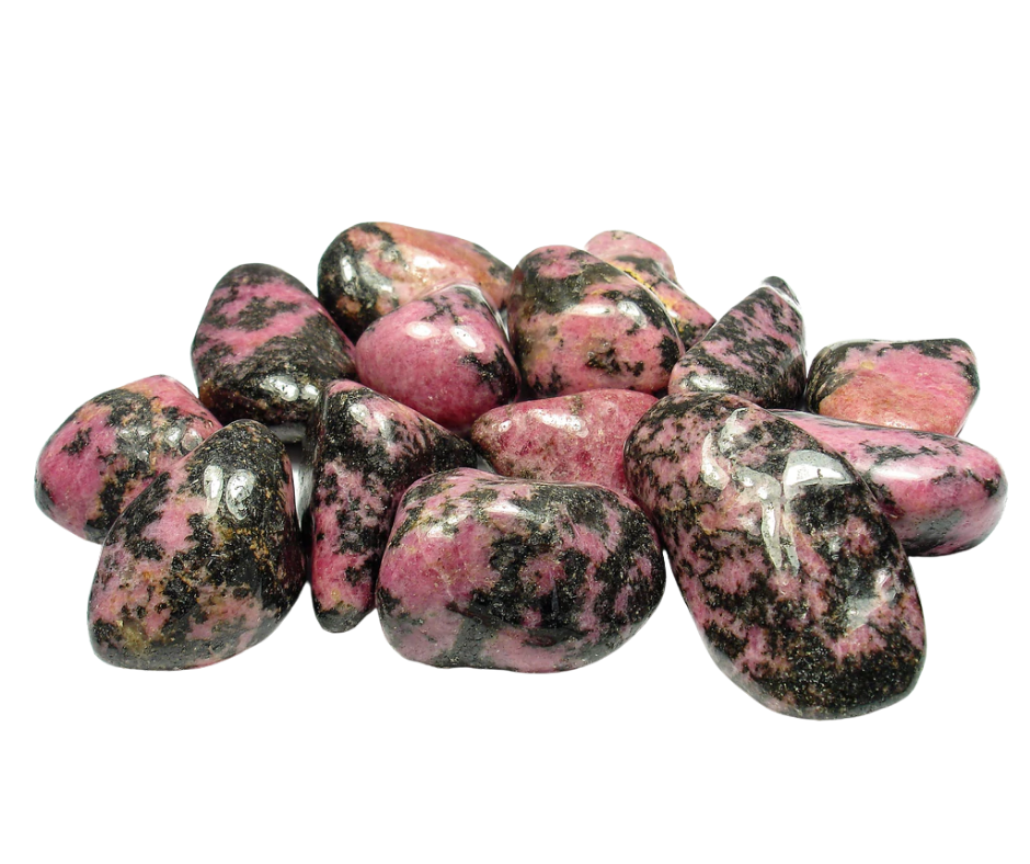 Rhodonite Tumbled 1" *Sold Individually*