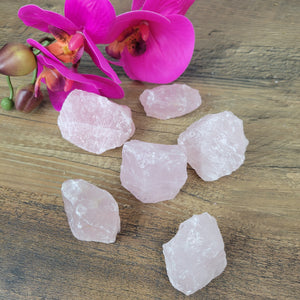 Rose Quartz Rough 1-2" *Sold Individually*