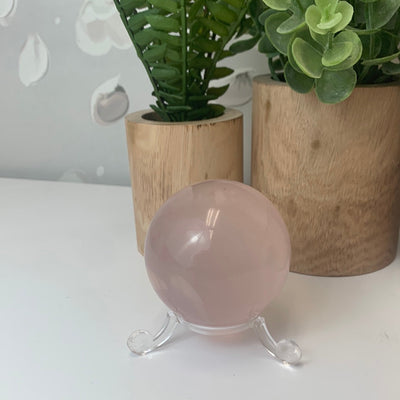 Rose Quartz Star Sphere 50mm to 110mm