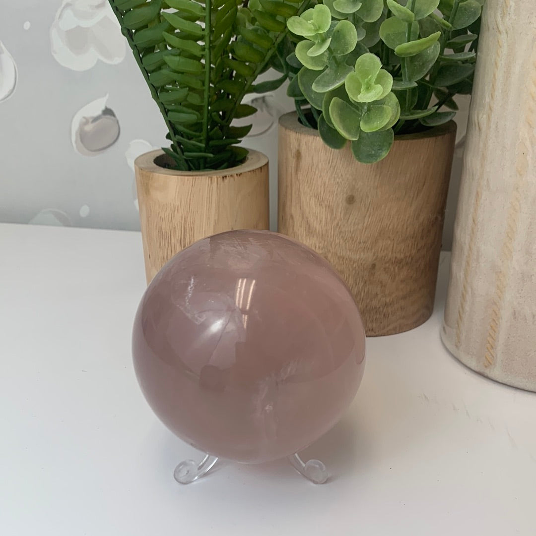 Rose Quartz Star Sphere 50mm to 110mm