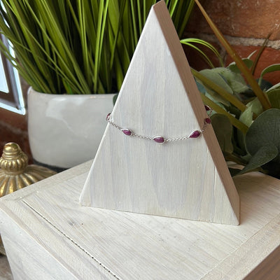 Ruby sterling silver Bracelet