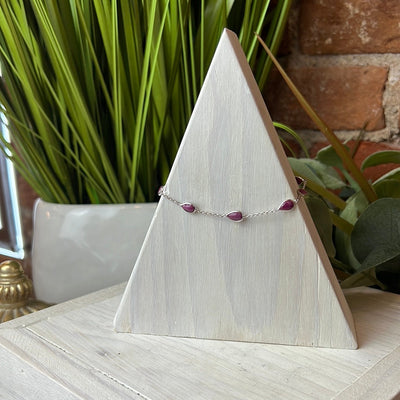 Ruby sterling silver Bracelet